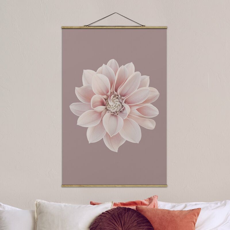 

Imagen de tela - Dahlia Flower Lavender White Pink - Alto 3:2 Dimensión LxA: 75cm x 50cm