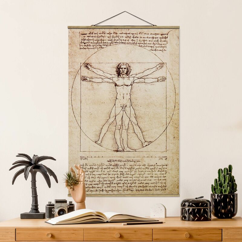 

Imagen de tela - Da Vinci - Alto 3:2 Dimensión LxA: 120cm x 80cm