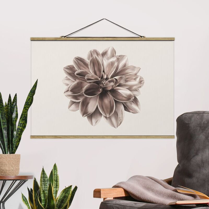 

Imagen de tela - Dahlia Bronze Metallic Beige Centered - Apaisado 2:3 Dimensión LxA: 66.5cm x 100cm