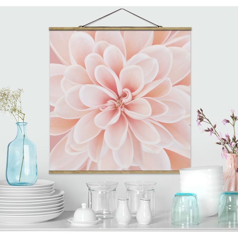 

Imagen de tela - Dahlia In Pastel Pink - Cuadrado 1:1 Dimensión LxA: 80cm x 80cm