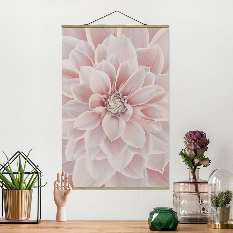 

Imagen de tela - Dahlia In Powder Pink - Alto 3:2 Dimensión LxA: 120cm x 80cm