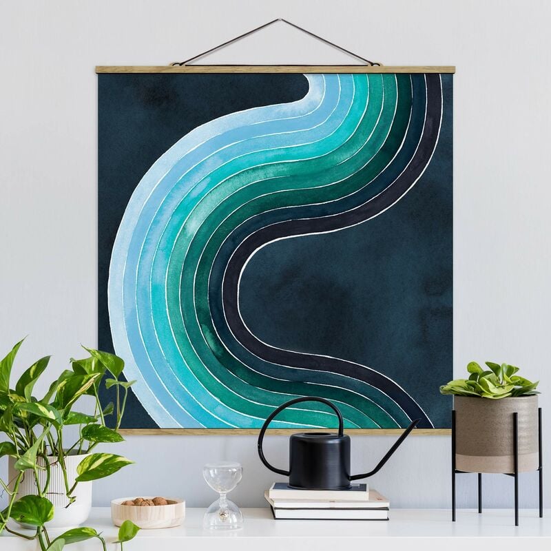 

Imagen de tela - Current Of Time - Cuadrado 1:1 Dimensión LxA: 80cm x 80cm