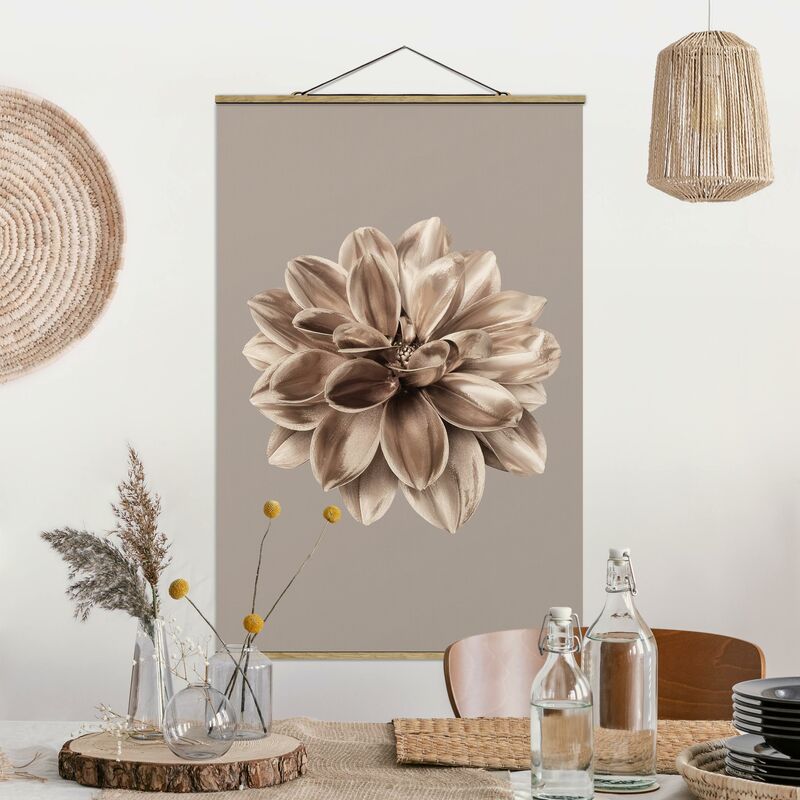 

Imagen de tela - Dahlia Bronze Metallic Mocha Centered - Alto 3:2 Dimensión LxA: 150cm x 100cm