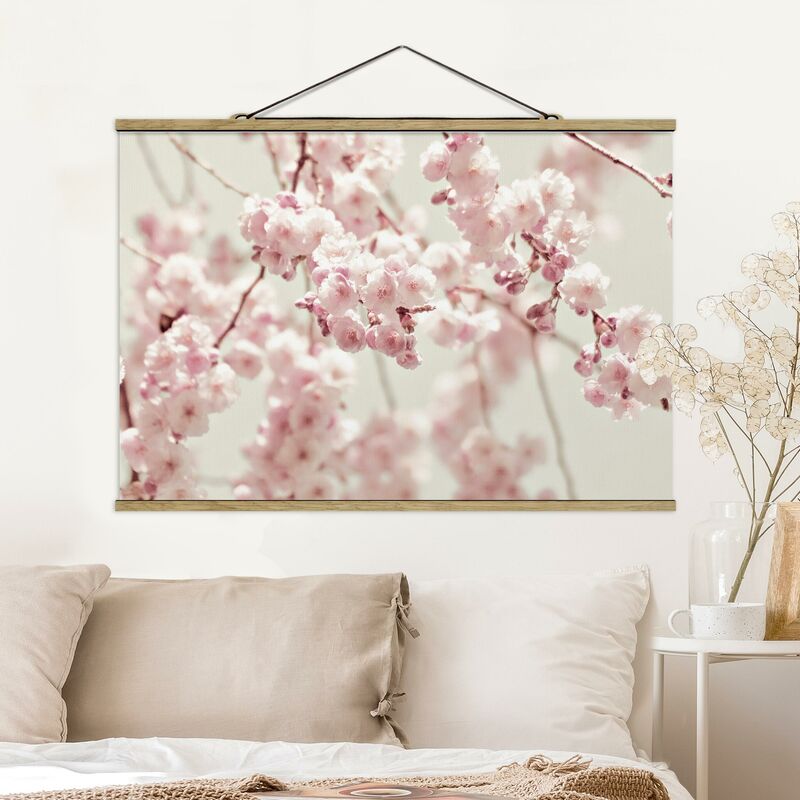 

Imagen de tela - Dancing Cherry Blossoms - Apaisado 2:3 Dimensión LxA: 33.5cm x 50cm