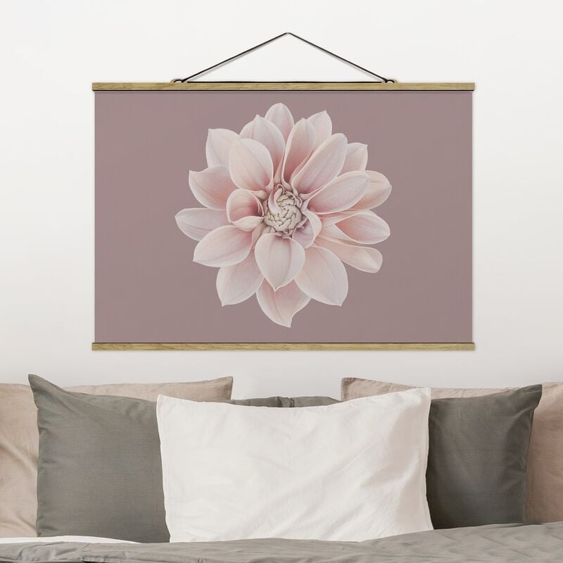 

Imagen de tela - Dahlia Flower Lavender White Pink - Apaisado 2:3 Dimensión LxA: 33.5cm x 50cm