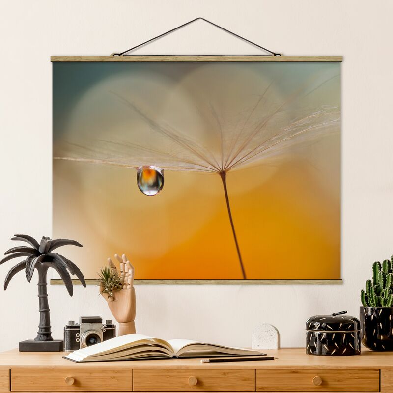 

Imagen de tela - Dandelion In Orange - Apaisado 3:4 Dimensión LxA: 75cm x 100cm