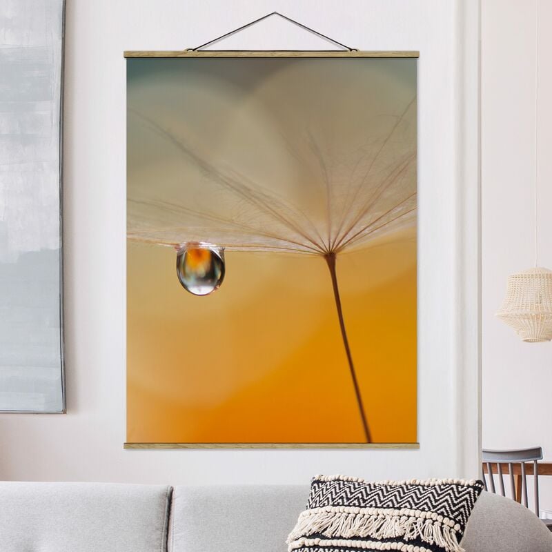 

Imagen de tela - Dandelion In Orange - Alto 4:3 Dimensión LxA: 46.5cm x 35cm