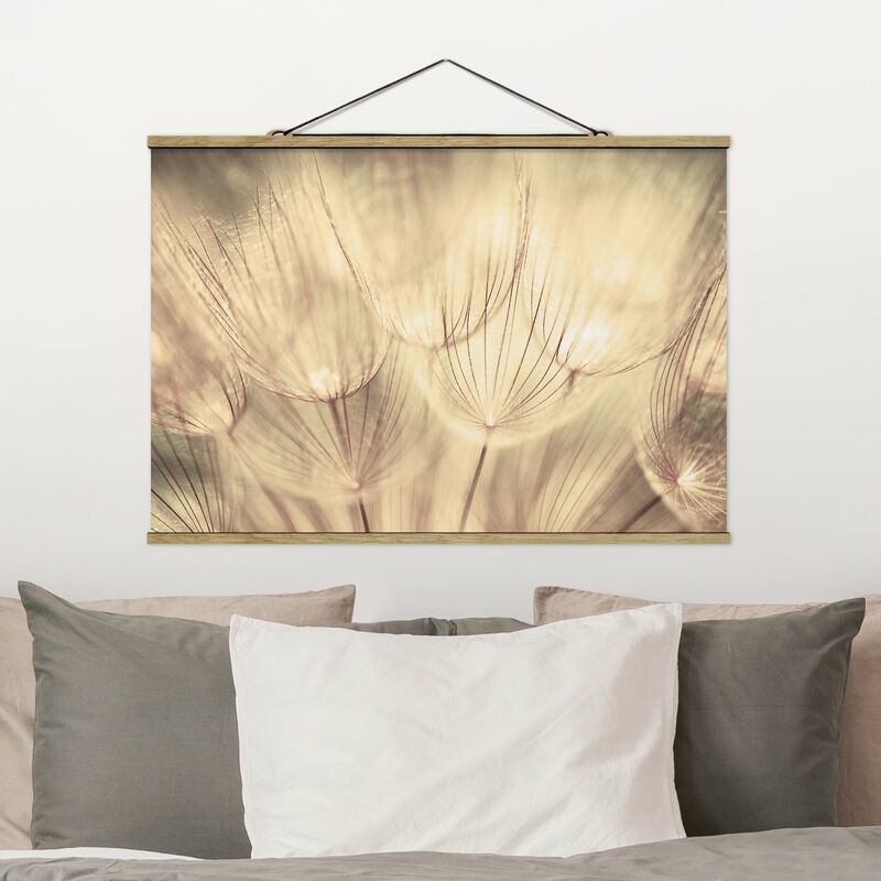 

Imagen de tela - Dandelions Close-Up In Cozy Sepia Tones - Apaisado 2:3 Dimensión LxA: 66.5cm x 100cm