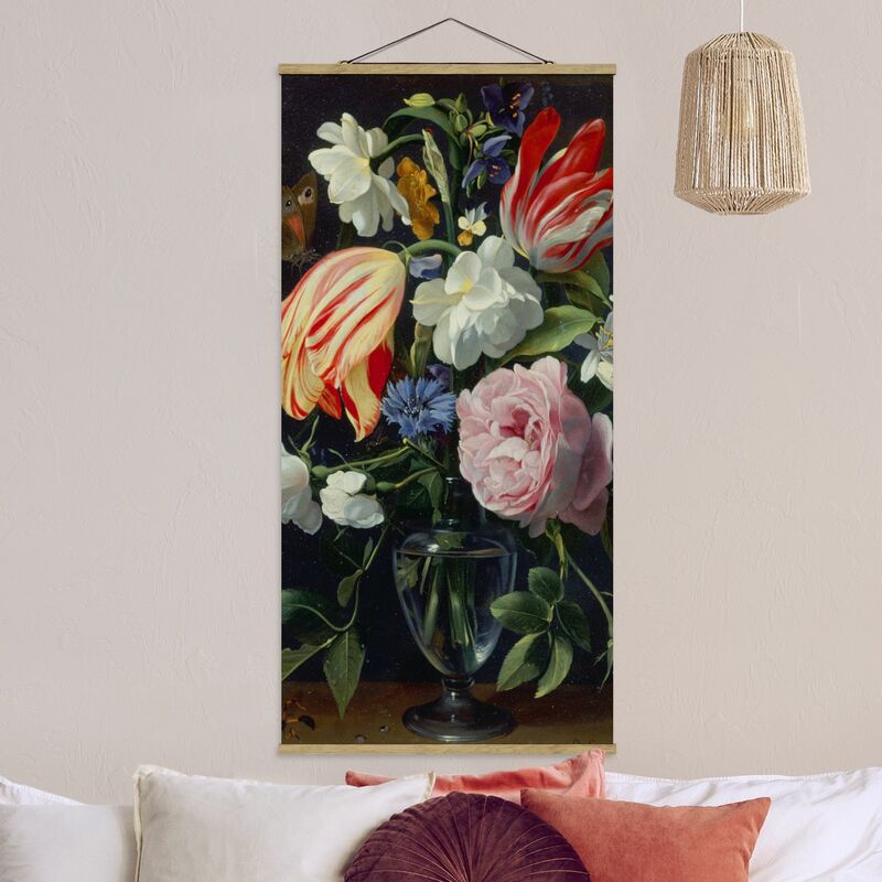 

Imagen de tela - Daniel Seghers - Vase With Flowers - Alto 2:1 Dimensión LxA: 70cm x 35cm