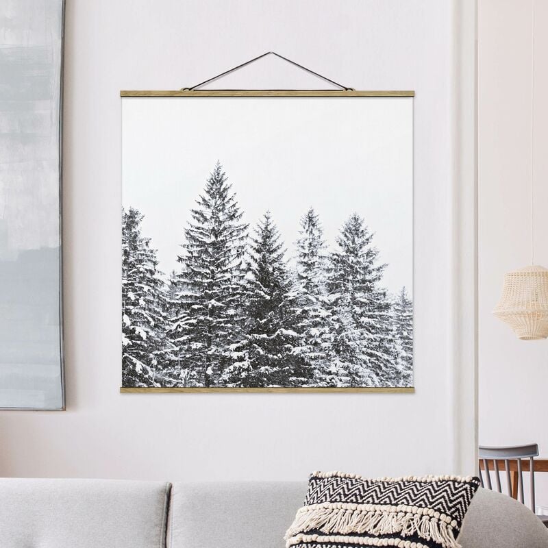 

Imagen de tela - Dark Winter Landscape - Cuadrado 1:1 Dimensión LxA: 35cm x 35cm