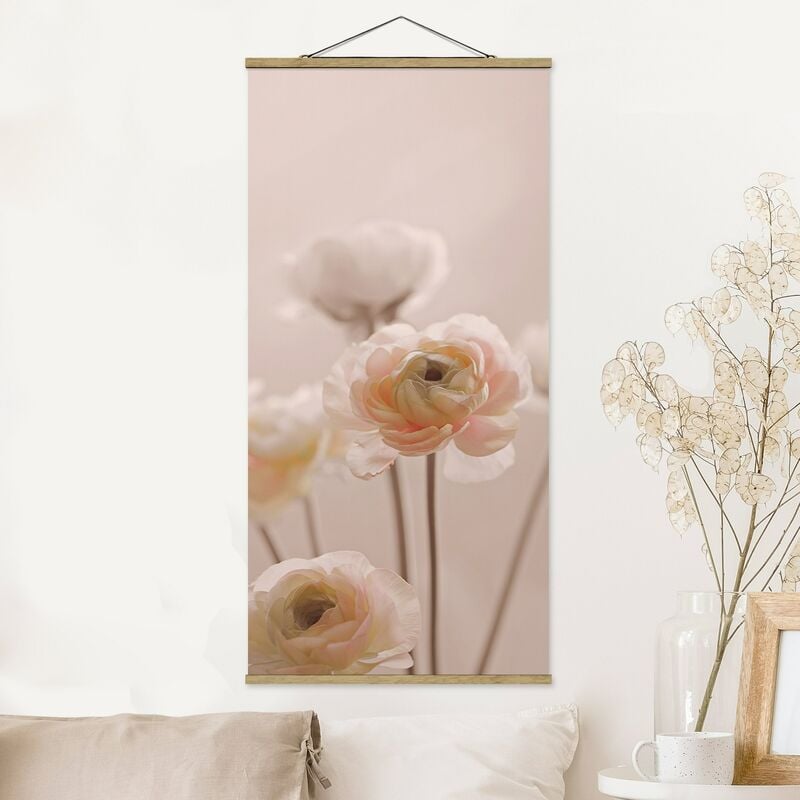 

Imagen de tela - Delicate Bouquet Of Light Pink Flowers - Alto 2:1 Dimensión LxA: 70cm x 35cm