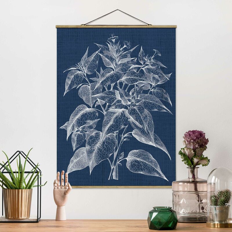 

Imagen de tela - Denim Plant Study III - Alto 4:3 Dimensión LxA: 106.5cm x 80cm