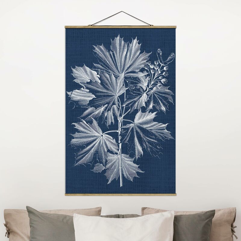 

Imagen de tela - Denim Plant Study V - Alto 3:2 Dimensión LxA: 75cm x 50cm