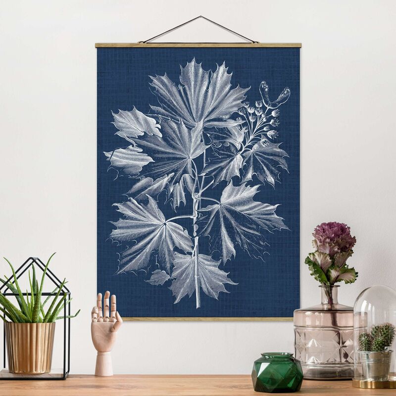 

Imagen de tela - Denim Plant Study V - Alto 4:3 Dimensión LxA: 133.5cm x 100cm