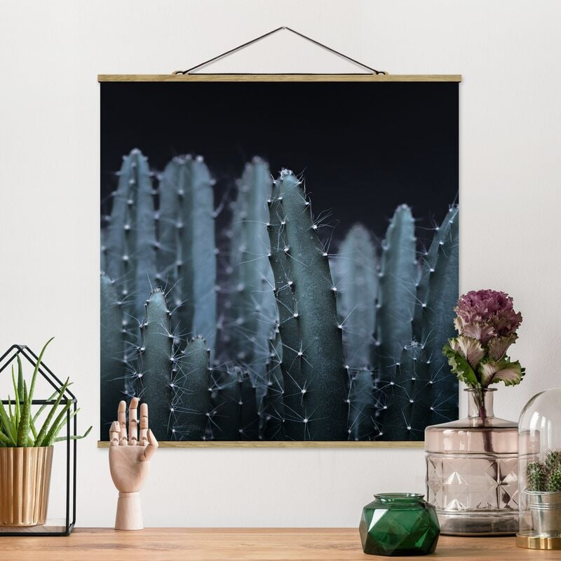 

Imagen de tela - Desert Cactus At Night - Cuadrado 1:1 Dimensión LxA: 80cm x 80cm