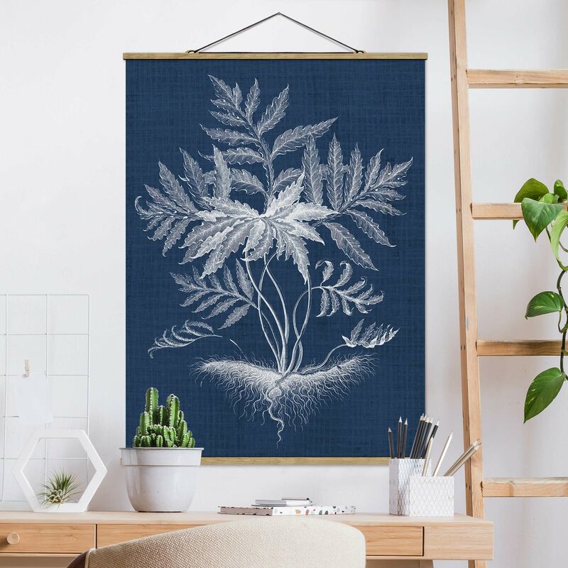 

Imagen de tela - Denim Plant Study IV - Alto 4:3 Dimensión LxA: 133.5cm x 100cm