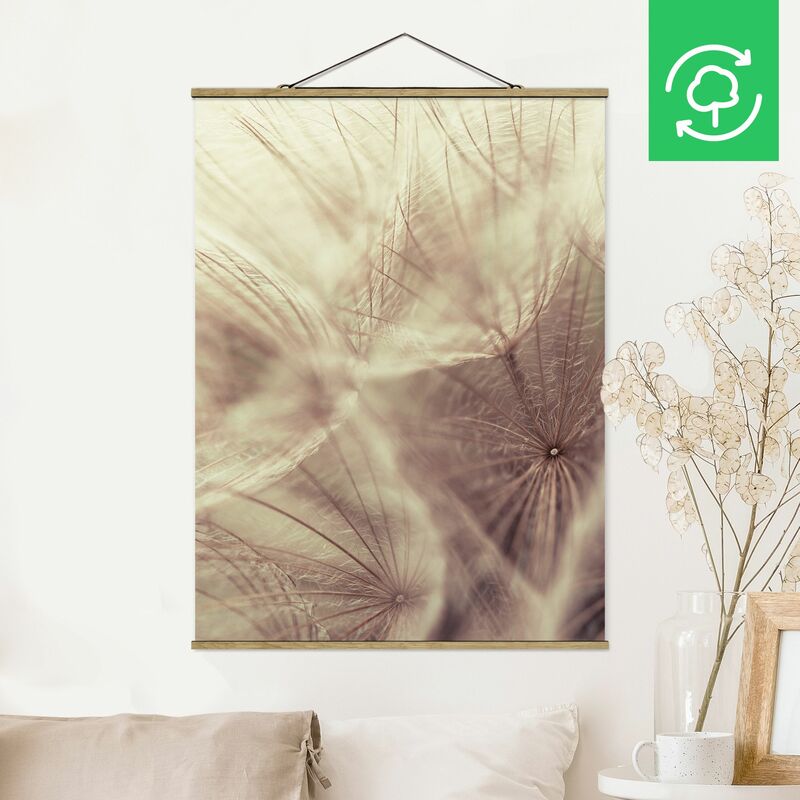 

Imagen de tela - Detailed And Dandelion Macro Shot With Vintage Blur Effect - Alto 4:3 Dimensión LxA: 133.5cm x 100cm