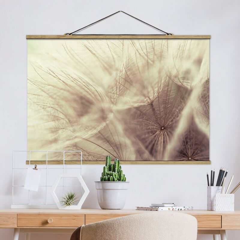 

Imagen de tela - Detailed And Dandelion Macro Shot With Vintage Blur Effect - Apaisado 2:3 Dimensión LxA: 66.5cm x 100cm