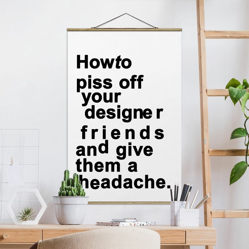

Imagen de tela - Designers Headache - Alto 3:2 Dimensión LxA: 150cm x 100cm
