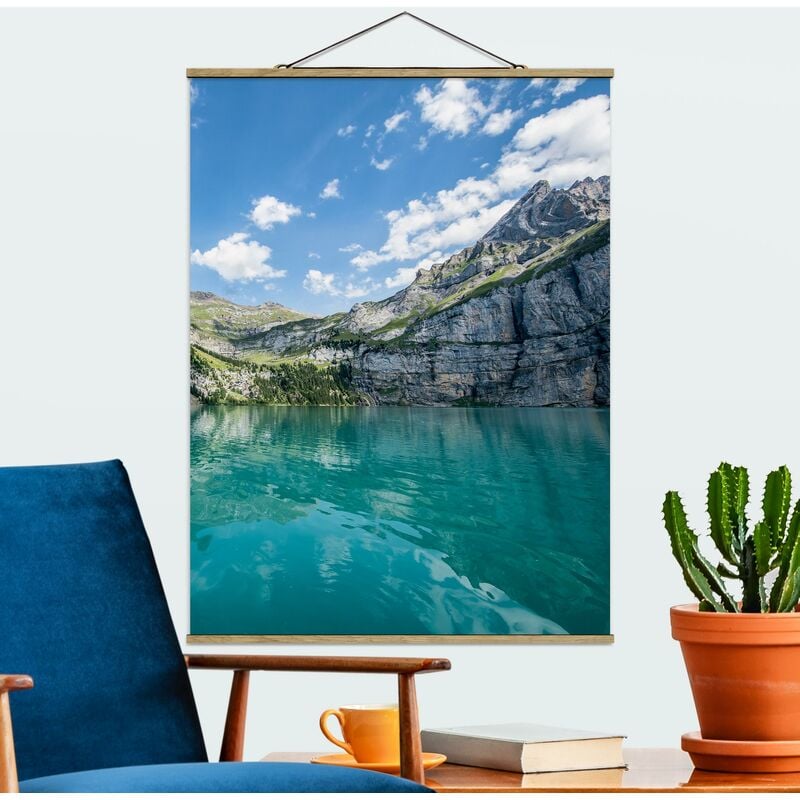

Imagen de tela - Divine Mountain Lake - Alto 4:3 Dimensión LxA: 66.4cm x 50cm