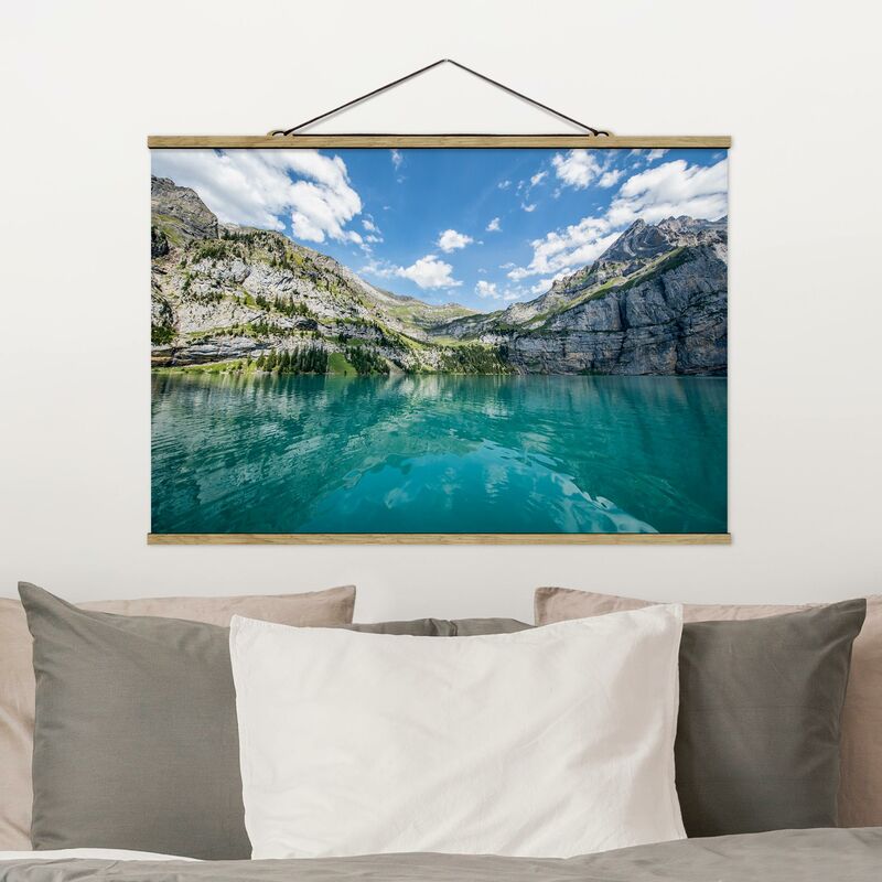 

Imagen de tela - Divine Mountain Lake - Apaisado 2:3 Dimensión LxA: 23.5cm x 35cm