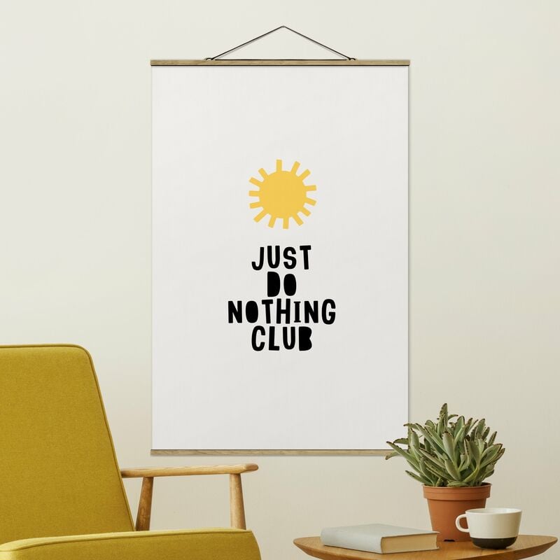 

Imagen de tela - Do Nothing Club Yellow - Alto 3:2 Dimensión LxA: 52.5cm x 35cm