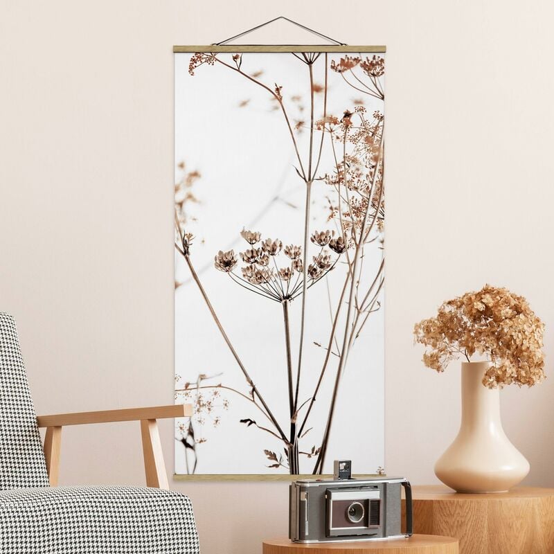 

Imagen de tela - Dried Flower With Light And Shadows - Alto 2:1 Dimensión LxA: 70cm x 35cm