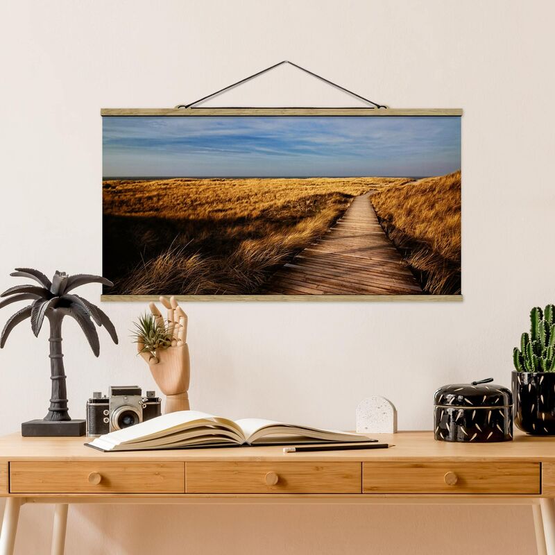 

Imagen de tela - Dunes Path On Sylt - Apaisado 1:2 Dimensión LxA: 50cm x 100cm