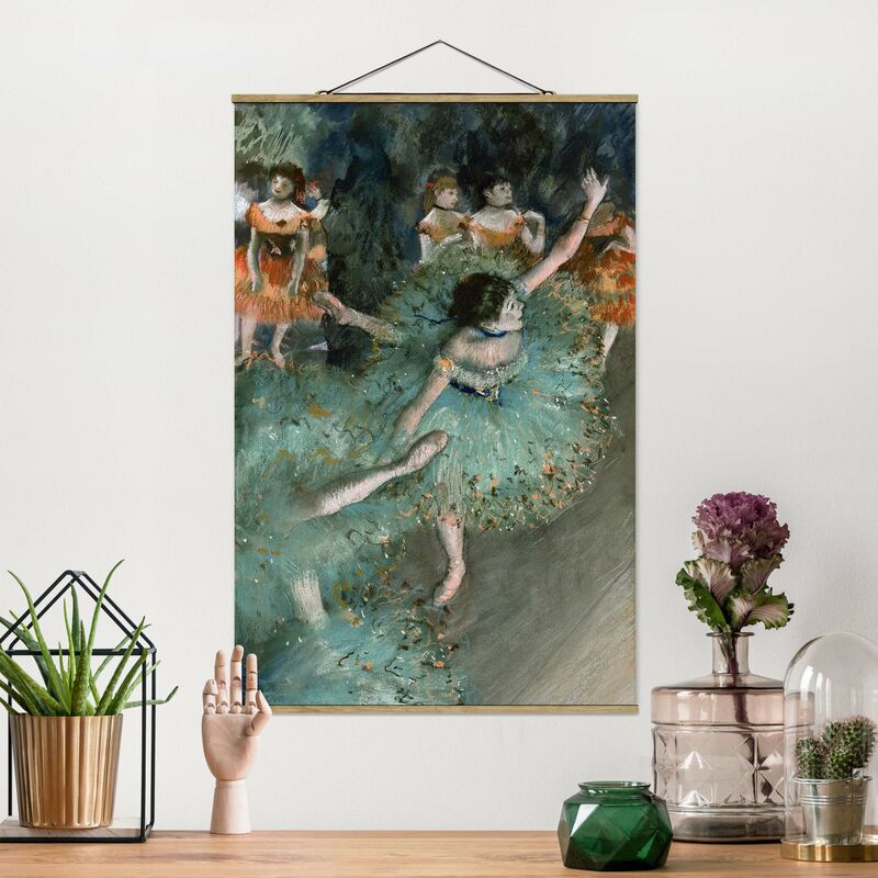 

Imagen de tela - Edgar Degas - Green Dancers - Alto 3:2 Dimensión LxA: 75cm x 50cm