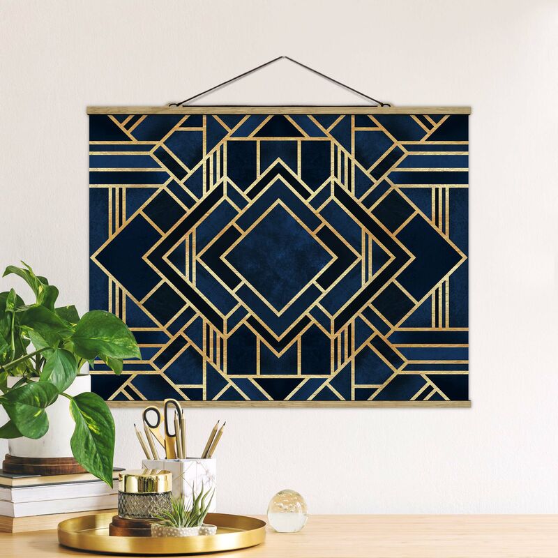 

Imagen de tela - Elisabeth Fredriksson - Art Deco Gold - Apaisado 3:4 Dimensión LxA: 60cm x 80cm