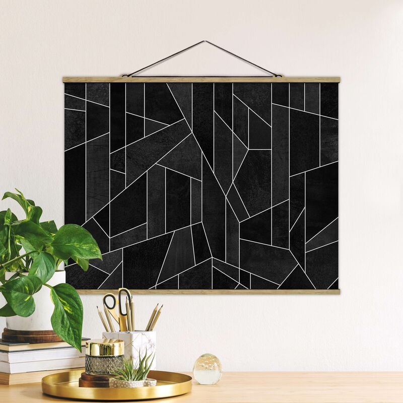 

Imagen de tela - Elisabeth Fredriksson - Black And White Geometric Watercolor - Apaisado 3:4 Dimensión LxA: 37.5cm x 50cm