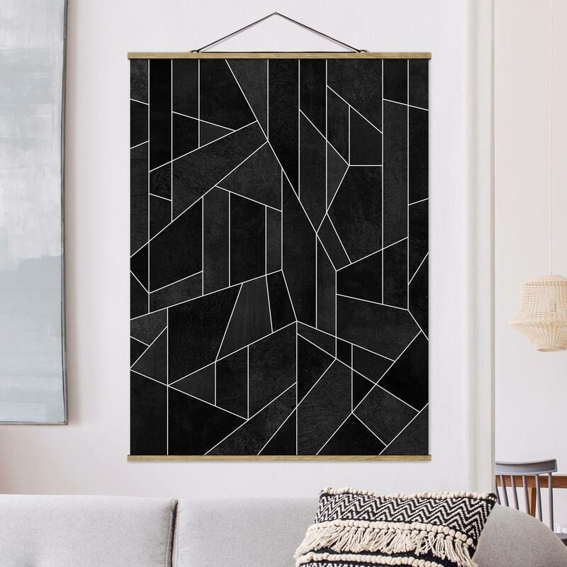 

Imagen de tela - Elisabeth Fredriksson - Black And White Geometric Watercolor - Alto 4:3 Dimensión LxA: 46.5cm x 35cm