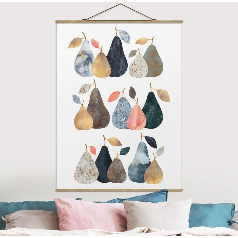 

Imagen de tela - Elisabeth Fredriksson - Collage Golden Pears - Alto 4:3 Dimensión LxA: 46.5cm x 35cm