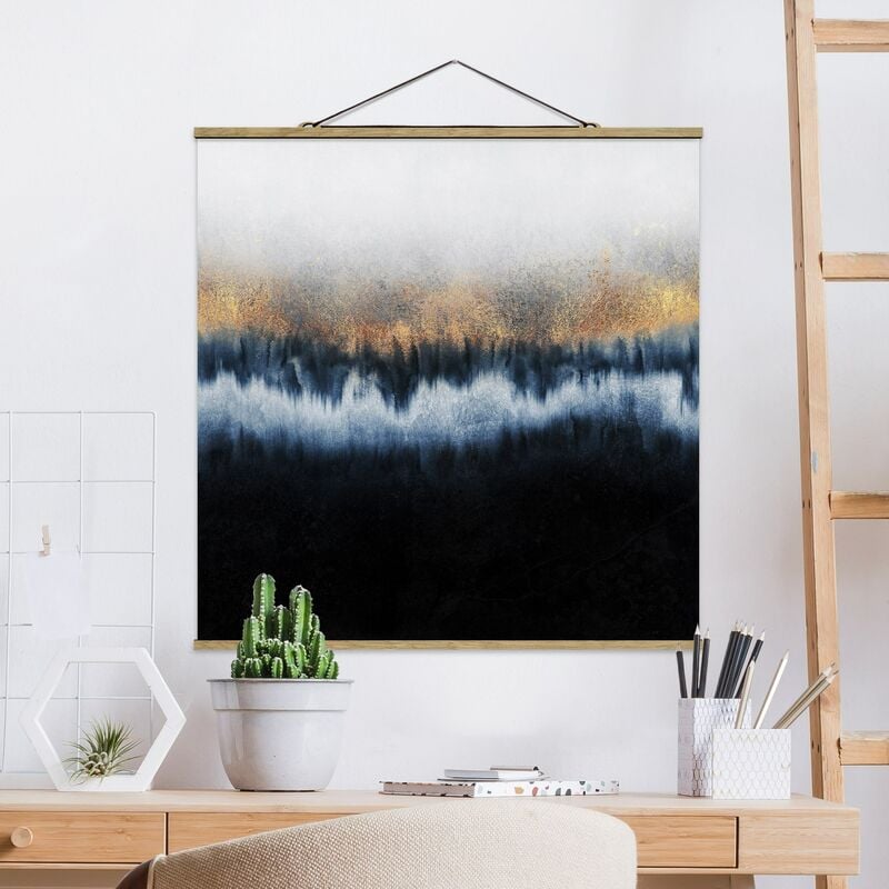 

Imagen de tela - Elisabeth Fredriksson - Golden Horizon - Cuadrado 1:1 Dimensión LxA: 80cm x 80cm