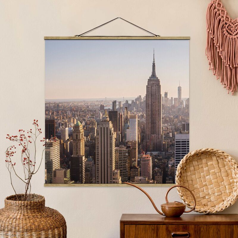 

Imagen de tela - Empire State Building - Cuadrado 1:1 Dimensión LxA: 35cm x 35cm