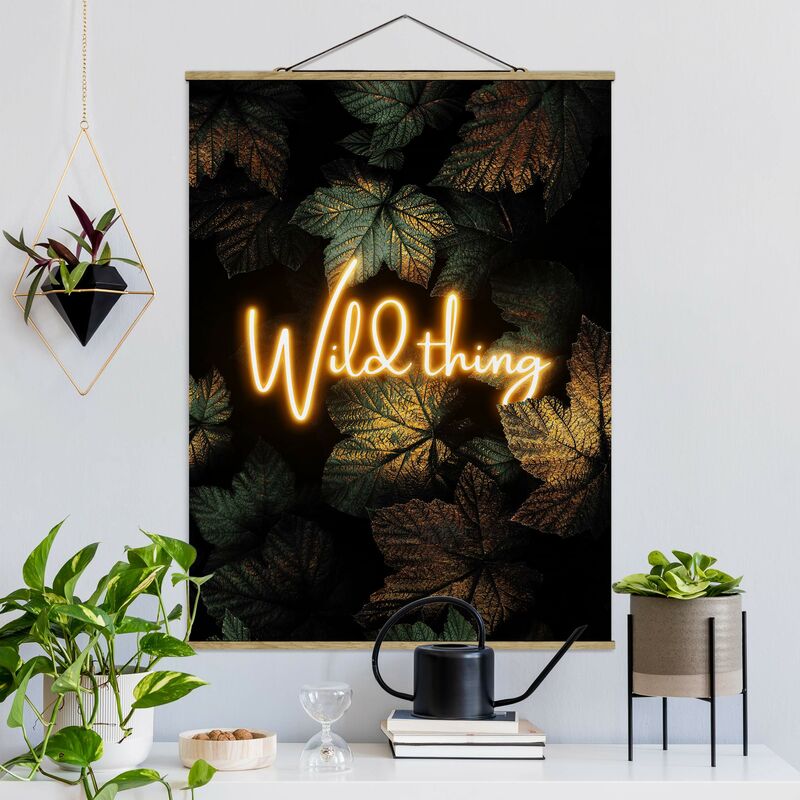 

Imagen de tela - Elisabeth Fredriksson - Wild Thing Golden Leaves - Alto 4:3 Dimensión LxA: 66.4cm x 50cm