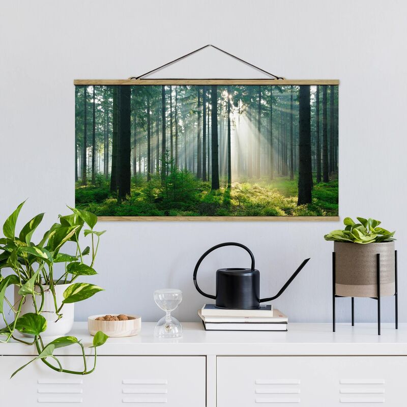 

Imagen de tela - Enlightened Forest - Apaisado 1:2 Dimensión LxA: 25cm x 50cm