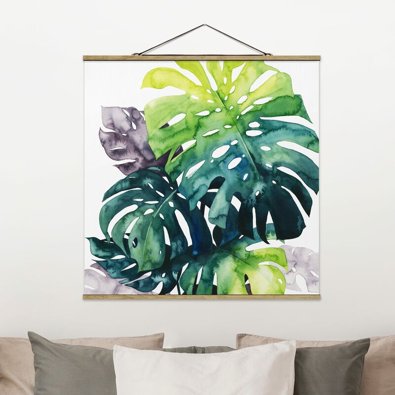 

Imagen de tela - Exotic Foliage - Monstera - Cuadrado 1:1 Dimensión LxA: 50cm x 50cm