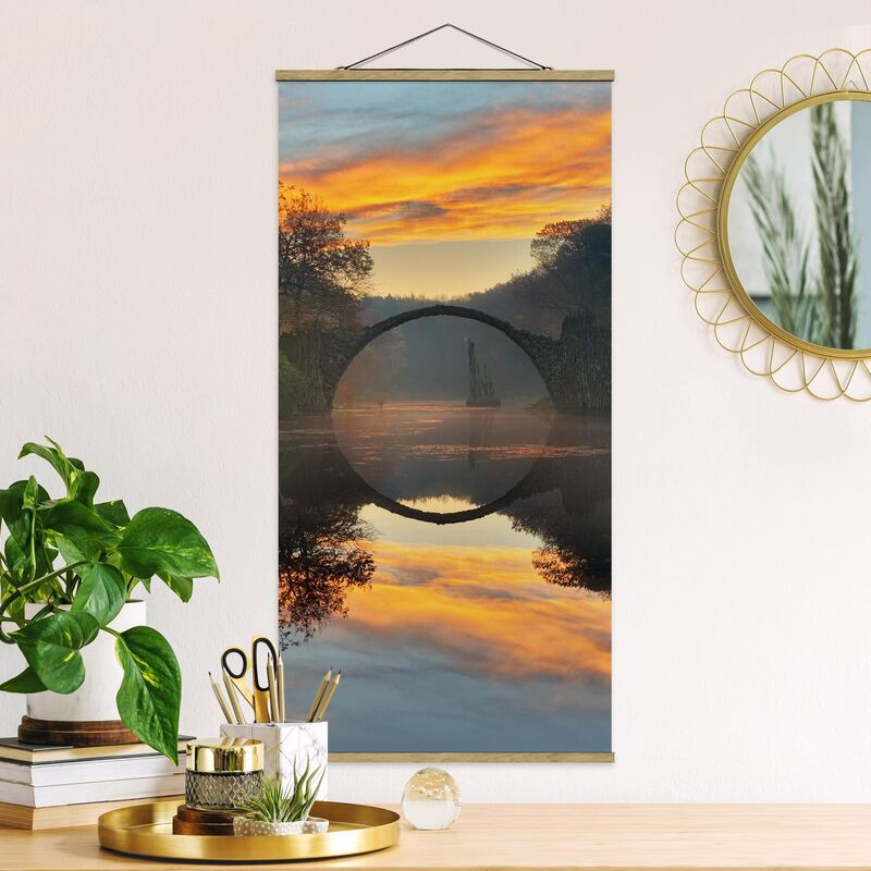 

Imagen de tela - Fairytale Bridge - Alto 2:1 Dimensión LxA: 100cm x 50cm