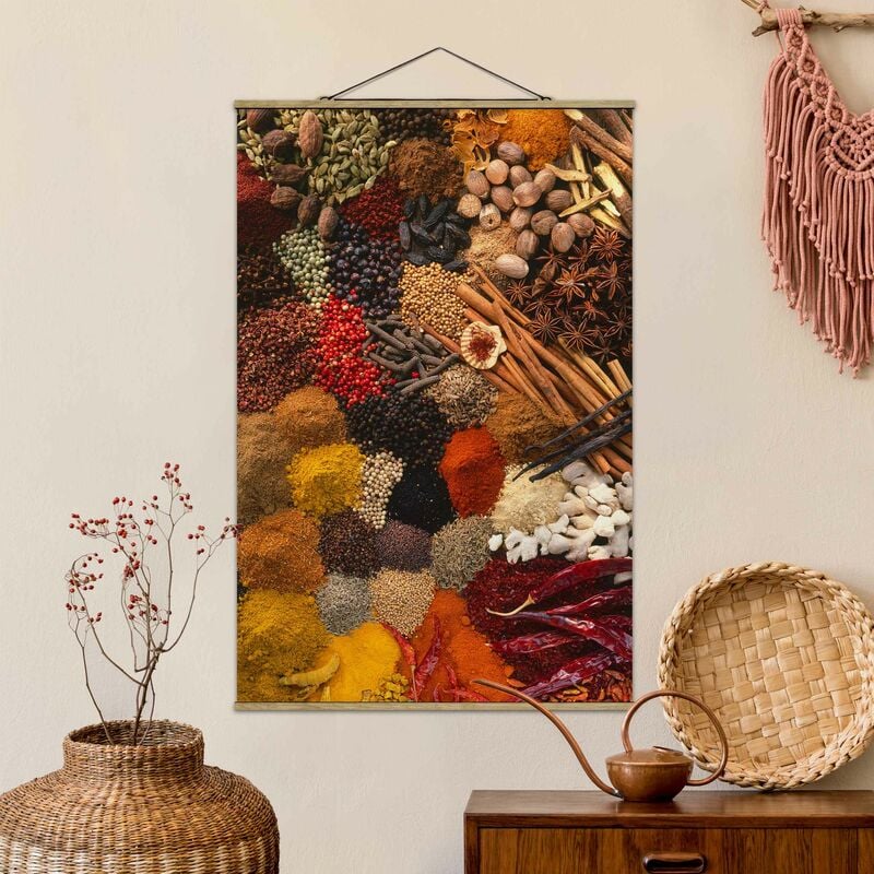 

Imagen de tela - Exotic Spices - Alto 3:2 Dimensión LxA: 75cm x 50cm