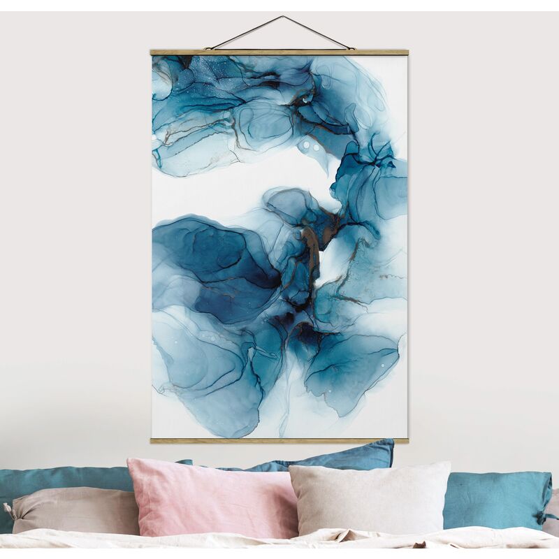 

Imagen de tela - Evolution Blue And Gold - Alto 3:2 Dimensión LxA: 150cm x 100cm
