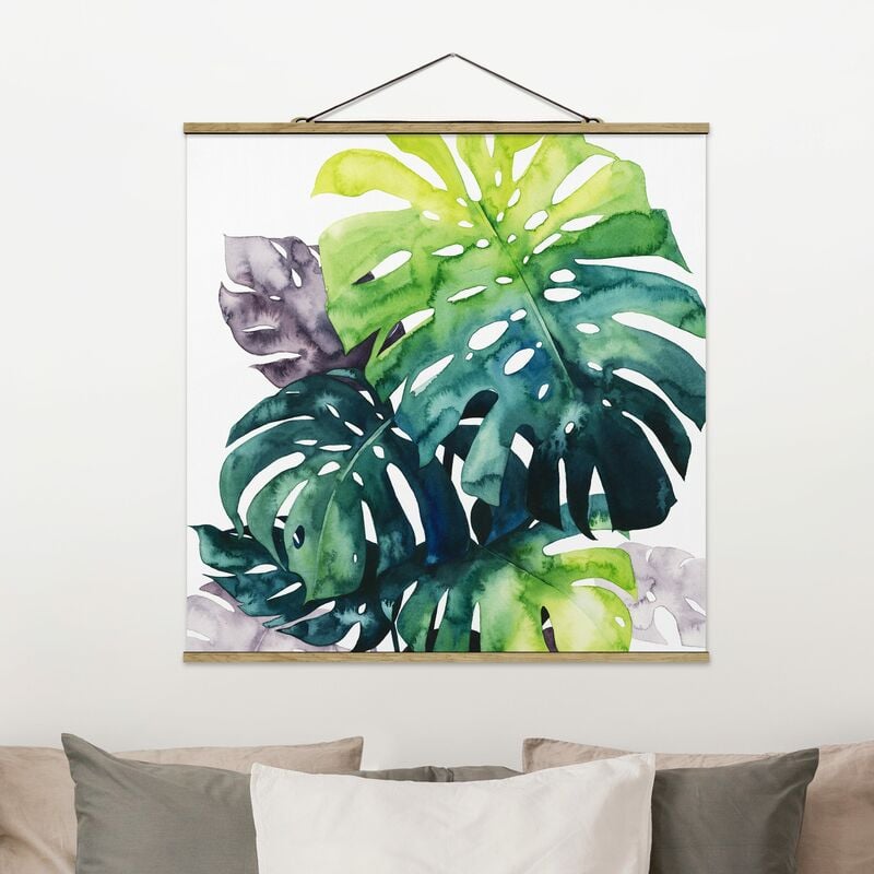 

Imagen de tela - Exotic Foliage - Monstera - Cuadrado 1:1 Dimensión LxA: 80cm x 80cm