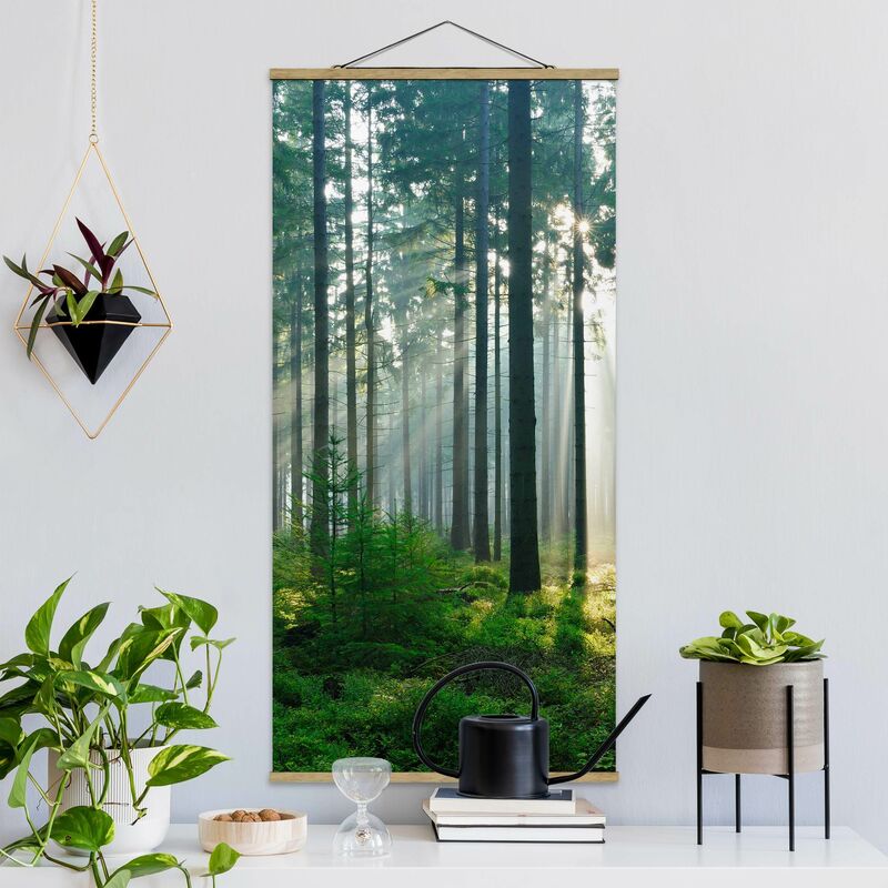 

Imagen de tela - Enlightened Forest - Alto 2:1 Dimensión LxA: 70cm x 35cm