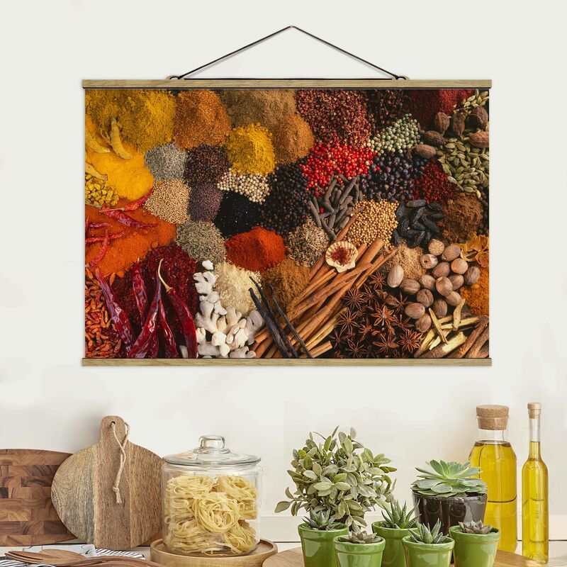 

Imagen de tela - Exotic Spices - Apaisado 2:3 Dimensión LxA: 33.5cm x 50cm