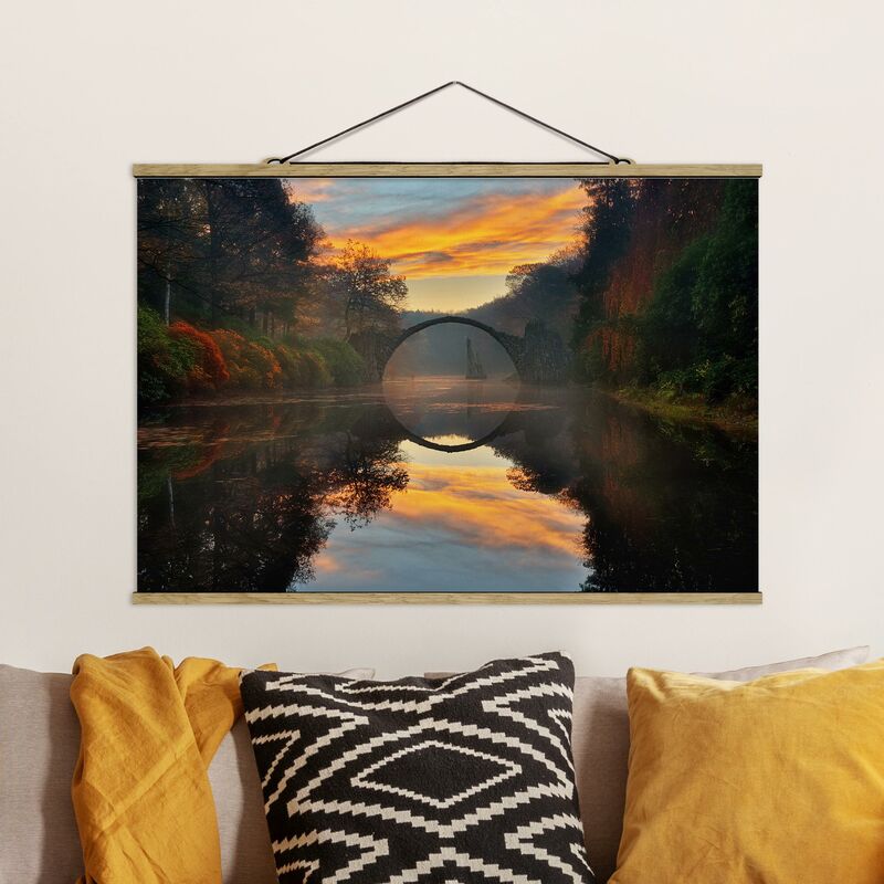

Imagen de tela - Fairytale Bridge - Apaisado 2:3 Dimensión LxA: 53.5cm x 80cm