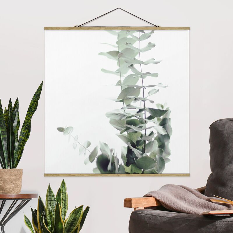 

Imagen de tela - Eucalyptus In White Light - Cuadrado 1:1 Dimensión LxA: 50cm x 50cm
