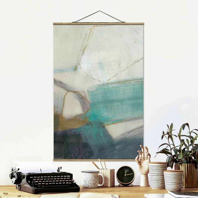 

Imagen de tela - Fangs With Turquoise I - Alto 3:2 Dimensión LxA: 75cm x 50cm