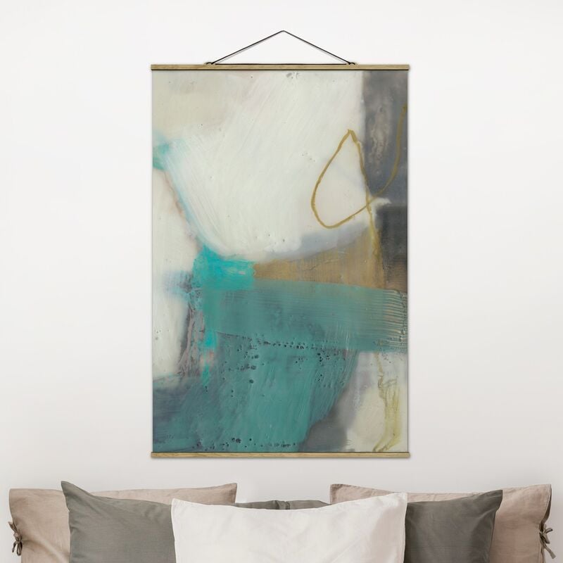 

Imagen de tela - Fangs With Turquoise II - Alto 3:2 Dimensión LxA: 75cm x 50cm