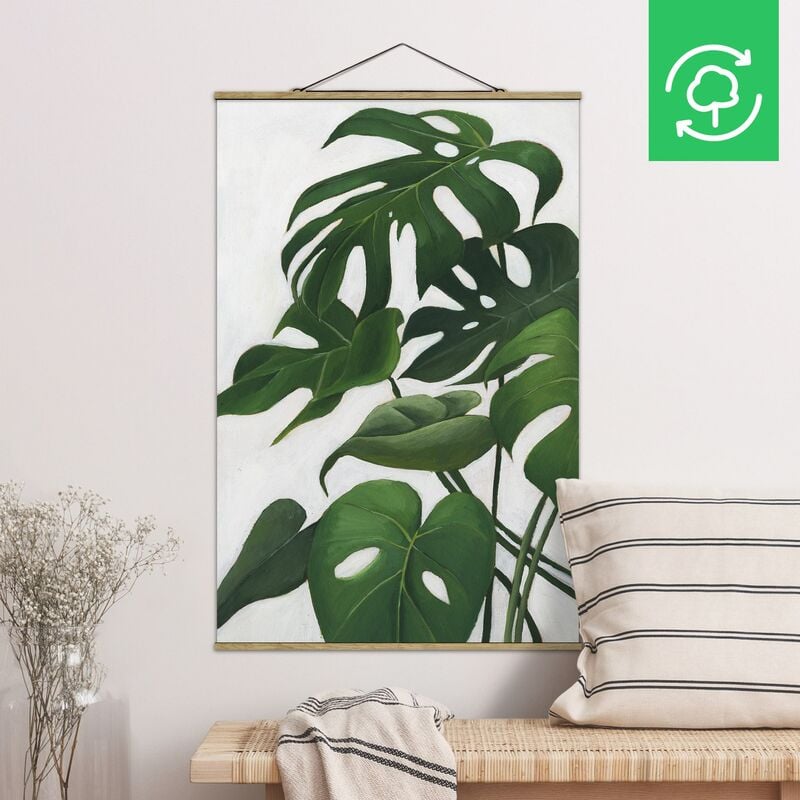 

Imagen de tela - Favorite Plants - Monstera - Alto 3:2 Dimensión LxA: 75cm x 50cm