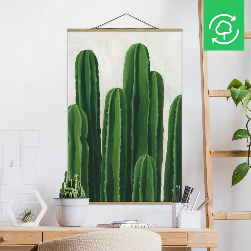 

Imagen de tela - Favorite Plants - Cactus - Alto 3:2 Dimensión LxA: 120cm x 80cm